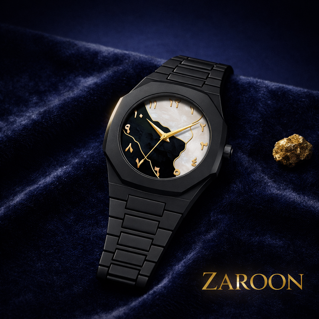 Midnight Map Signature Aura Watch by ZAROON